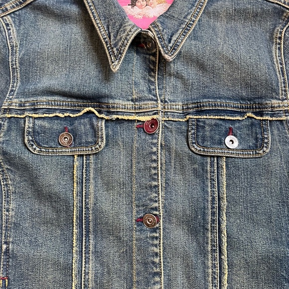 Vintage y2k Fiorucci floral denim jacket - Picture 10 of 17
